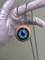 The edge of black evil wants to invade the azure world-Eye Pendant