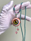 Iridescent Gaze – Eye Pendant