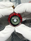 Crimson Serpent Eye Pendant