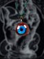 Azure Flame Abyssal Eye Pendant – Otherworldly Beacon