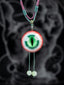 Cursed Vertical Eye Pendant - Forest Curse Eye 🌿👁️