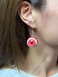 Sanguine Eye-Earrings