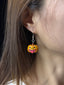 Halloween Night Cannibal Pumpkin Earrings