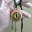 Shaded Forest Sea - Beast Pupil-Eye Pendant