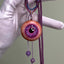 Real Purple-Eye Pendant