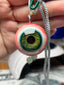 Mysterious old jungle-Eye Pendant