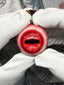 Discounted Orange-Red Octopus Pupil Pendant