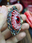 Crimson Reliquary Pendant & Brooch