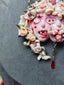 The Rosebound Hare Sisters – Handmade Creepy-Cute Doll Head Necklace