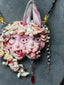 The Rosebound Hare Sisters – Handmade Creepy-Cute Doll Head Necklace