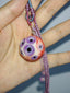 The Violet Séance – Handmade Multi-Eye Pendant