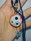 Frostbound Witness – Handmade Multi-Eye Pendant