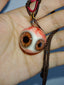 The Twin Witnesses – Handmade Double-Eye Pendant