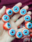The Azure Blood Chorus – Handmade Eye Bracelet