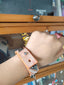 Orange Mood Leather Bracelet - COOL!