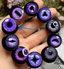 A pair of custom eyeballs in 28mm size.