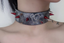 Original Handmade Subculture Punk Gray-Silver Snake Choker · Choker