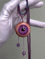 Real Purple-Eye Pendant