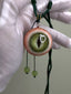 Shaded Forest Sea - Beast Pupil-Eye Pendant