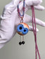 Polycoria blue eyes-Eye Pendant